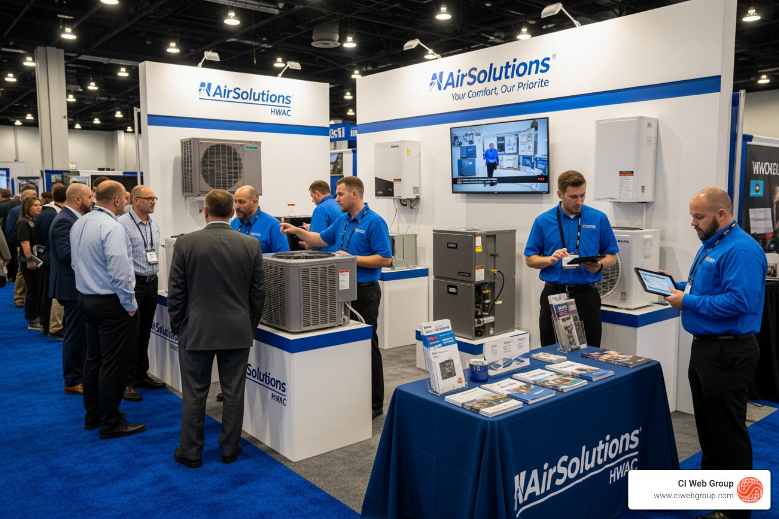 Regional trade show booth - HVAC Events