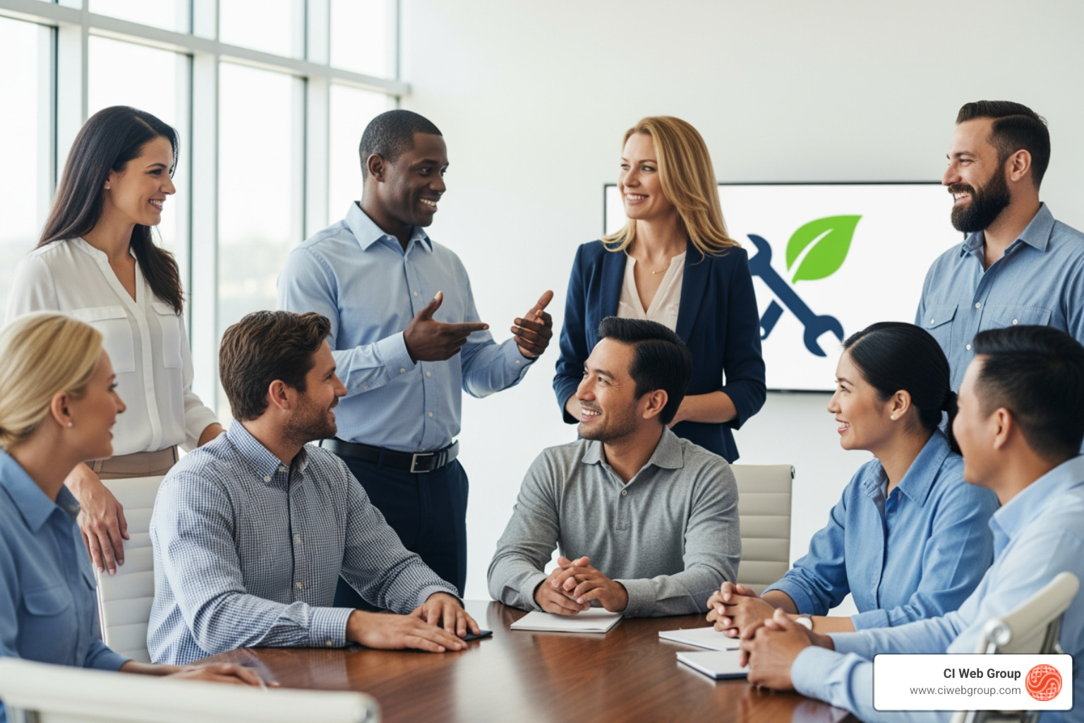 graphic with trust stats like "Trusted by 700+ Contractors" -  The #1 Trusted Revenue Analytics Platform For The Home Service Industry. SearchLight