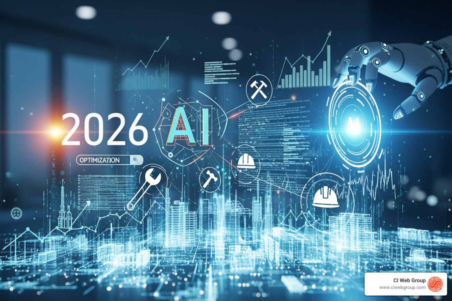 Website page optimized for AI with clear headings and structured data callouts - AI Search Engine Optimization for the Trades 2026