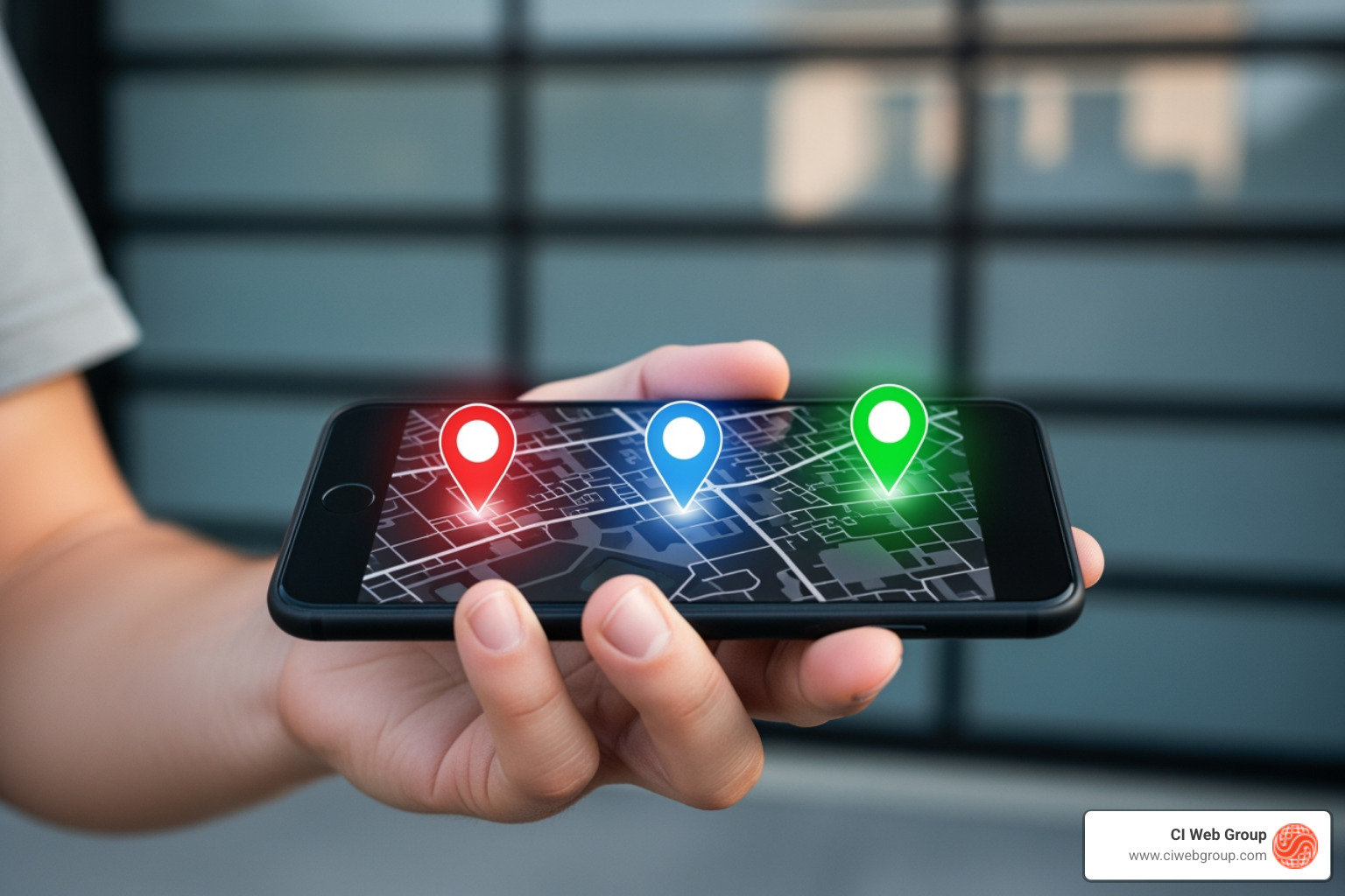 Google Maps 3-pack for "garage door repair near me" - leading firms for garage door repair digital marketing