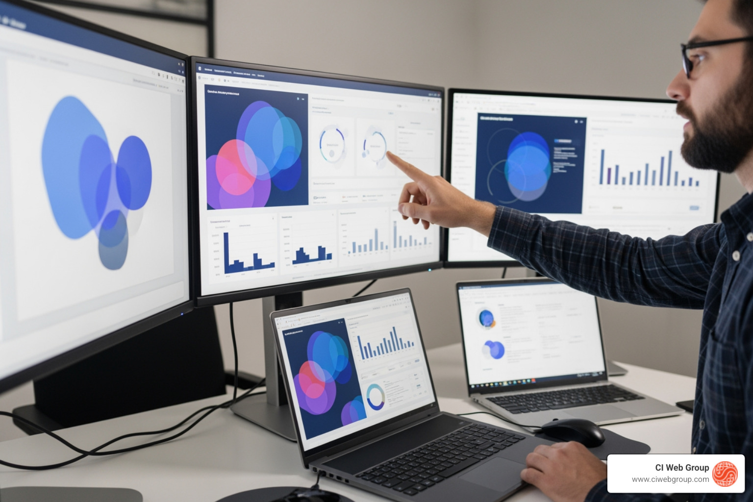 Infographic showing the evolution of HVAC digital marketing from 2008 to 2024, including milestones like basic SEO and websites in 2008, mobile optimization in 2012, voice search in 2016, AI chatbots in 2020, and AI-powered search optimization in 2024 - CI Web Group - Daikin Preferred Digital Marketing Agency Since 2008