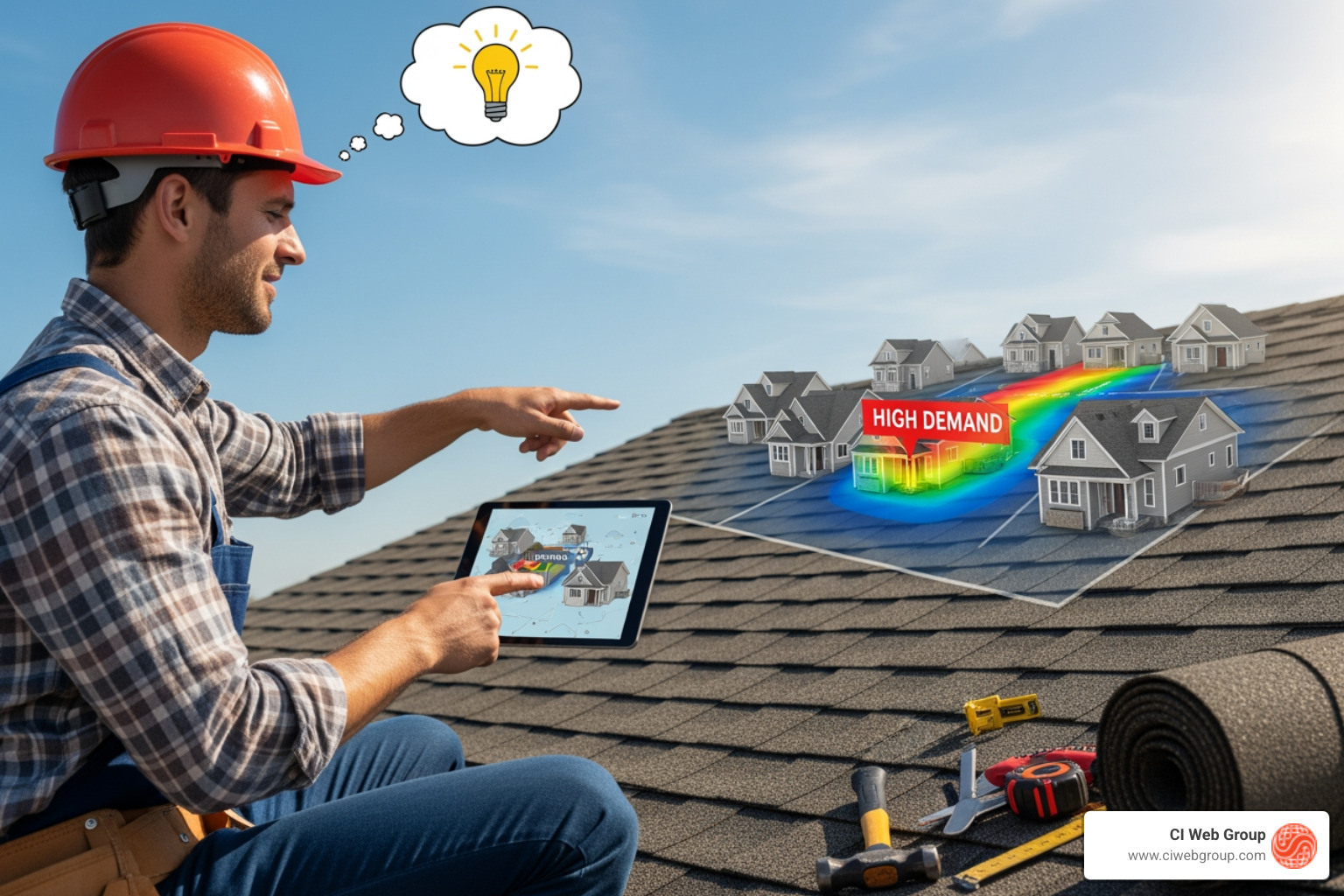 Google search results page showing local map pack for roofers near me - Marketing for roofers Google search results page showing local map pack for roofers near me - Marketing for roofers