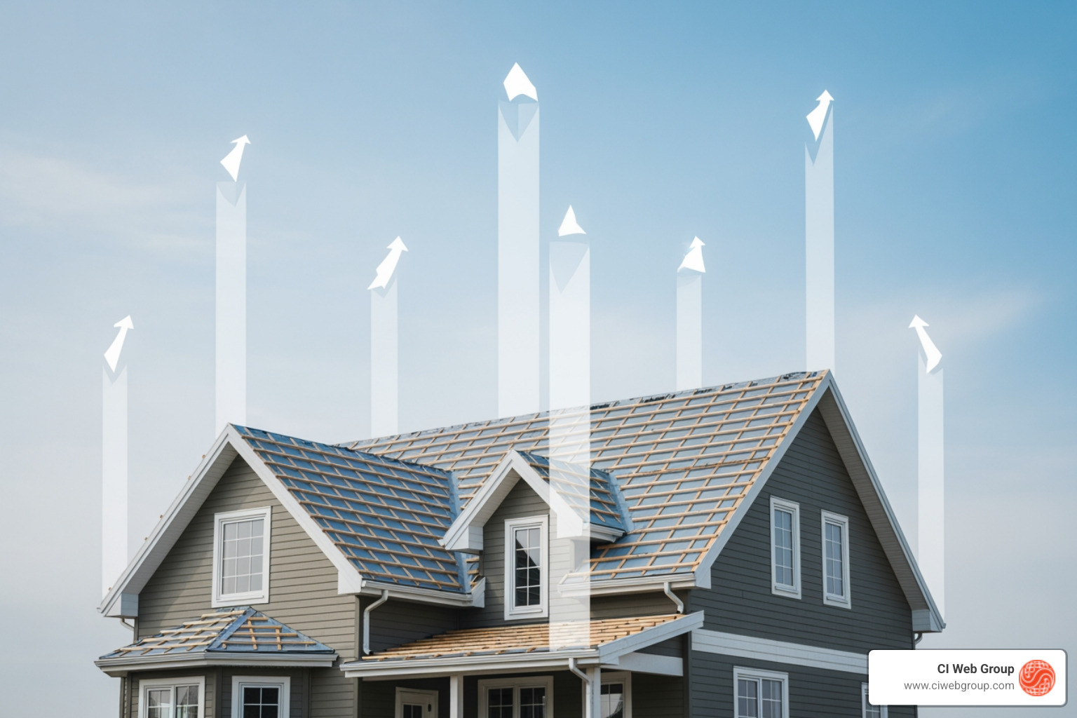 Infographic showing the four key pillars of successful roofing marketing: Digital Foundation (website, local SEO, content), Lead Generation (paid ads, social media, directories), Trust Building (reviews, referrals, email), and Measurement (analytics, tracking, optimization) - Marketing for roofers Infographic showing the four key pillars of successful roofing marketing: Digital Foundation (website, local SEO, content), Lead Generation (paid ads, social media, directories), Trust Building (reviews, referrals, email), and Measurement (analytics, tracking, optimization) - Marketing for roofers