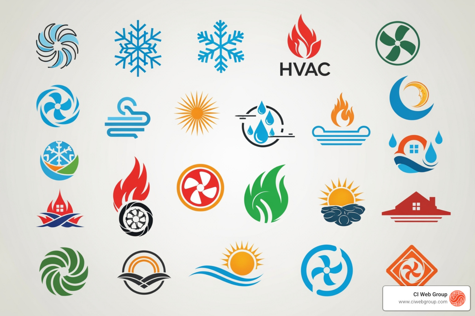A Massive List of HVAC Logo Design Inspiration