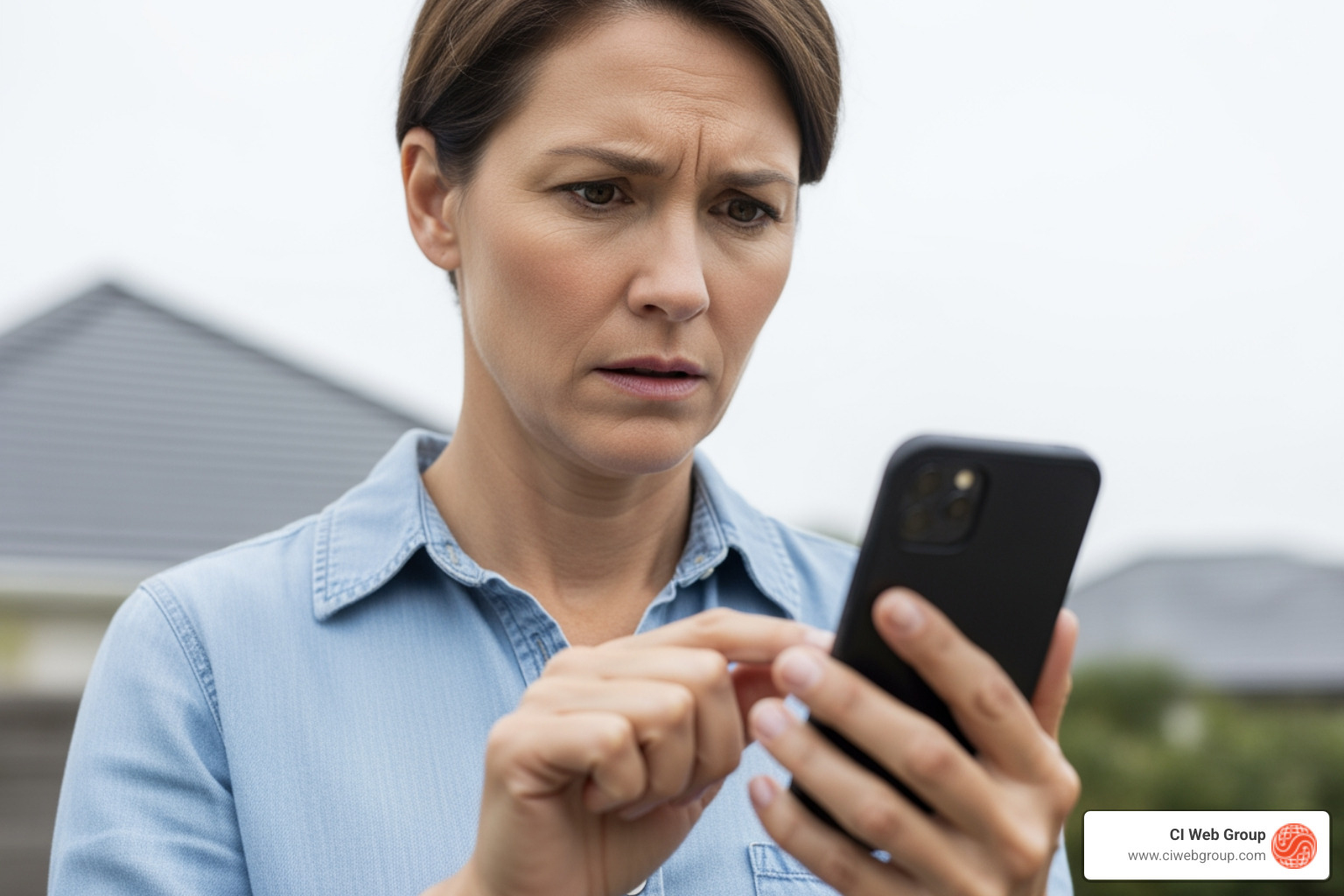 Infographic showing the roofing PPC journey: homeowner searches for roofing services, clicks on targeted ad, lands on optimized page with clear offer and trust signals, submits contact form or calls, becomes a qualified lead for the roofing company - roofing ppc advertising