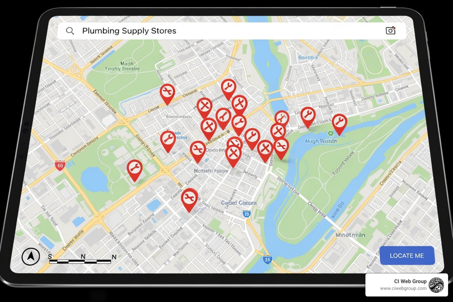 Map showing local plumbing supply stores - plumbing supply near me Map showing local plumbing supply stores - plumbing supply near me
