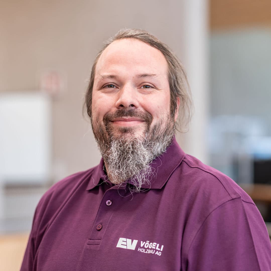 Michele Killer ist Schreiner   bei der Vögeli Holzbau AG