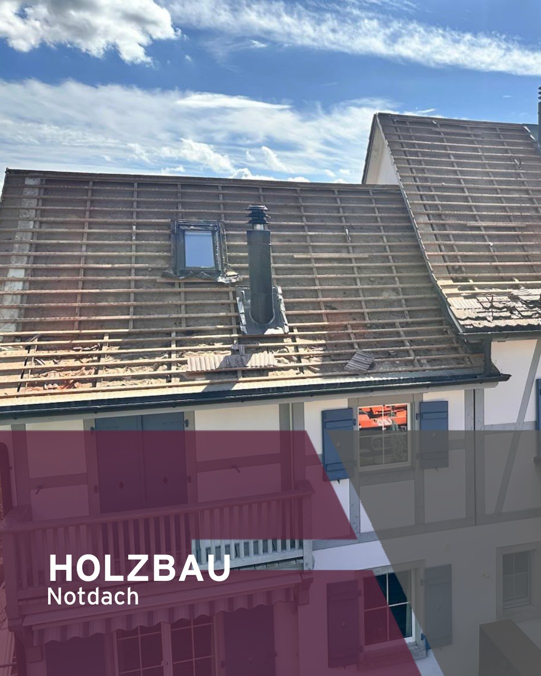 ⛈️ 𝗪𝗲𝗻𝗻 𝗶𝗻𝗻𝗲𝗿𝘁 𝘄𝗲𝗻𝗶𝗴𝗲𝗻 𝗠𝗶𝗻𝘂𝘁𝗲𝗻 𝗽𝗹ö𝘁𝘇𝗹𝗶𝗰𝗵 𝗮𝗹𝗹𝗲𝘀 𝗮𝗻𝗱𝗲𝗿𝘀 𝗶𝘀𝘁 …

Am 28. August 2026 wurden einige Regionen von einem heftigen Hagelsturm getroffen. 🌨️ Innerhalb weniger Sekunden wurden an zahlreichen Gebäuden #Ziegel, #Dachfenster und #Solaranlagen stark beschädigt oder komplett zerstört.

Für unser Team hiess es ab diesem Moment: 𝗮𝗻𝗽𝗮𝗰𝗸𝗲𝗻! 

Bestehende Baustellen mussten teilweise verschoben werden, um Kapazität für die zahlreichen #Notfalleinsätze zu schaffen.
 
Unsere Mitarbeitenden waren bis weit über den Feierabend hinaus im Einsatz, um beschädigte Dächer schnellstmöglich provisorisch abzudichten und weitere Schäden zu verhindern. 🏠

𝗞𝗹𝗲𝗶𝗻𝗲 𝗘𝗰𝗸𝗽𝘂𝗻𝗸𝘁𝗲
- über 4’500 m² Blachen
- über 2’000 Laufmeter Dachlatten 
- über 2’000 Schrauben
- mehrere hundert Ziegel
- und unzählige zusätzliche Arbeitsstunden geleistet 

🙏 𝗘𝗶𝗻 𝗿𝗶𝗲𝘀𝗶𝗴𝗲𝘀 𝗗𝗮𝗻𝗸𝗲𝘀𝗰𝗵ö𝗻 𝗮𝗻 𝘂𝗻𝘀𝗲𝗿 𝗴𝗲𝘀𝗮𝗺𝘁𝗲𝘀 𝗧𝗲𝗮𝗺!
Für euren 𝗘𝗶𝗻𝘀𝗮𝘁𝘇, eure 𝗙𝗹𝗲𝘅𝗶𝗯𝗶𝗹𝗶𝘁ä𝘁 und das Durchhaltevermögen.
 
Ein grosses Dankeschön geht auch an @meier_transporte_wuerenlingen  für den schnellen und unkomplizierten Einsatz mit der grossen Hebebühne. 🤝

#teamev #vögeligruppe