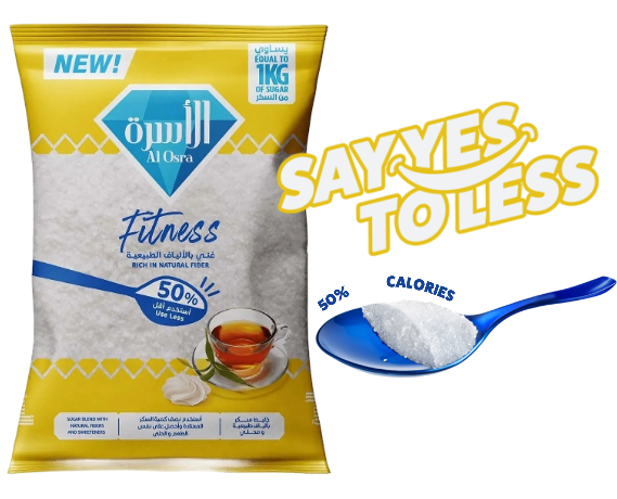 AlOsra Fitness Sugar - Less is more
