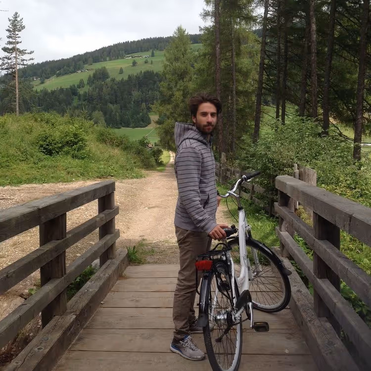 Pio, Destination Manager Italy, owning the trail