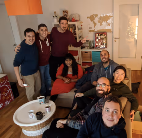 The Native Apps team at a team offsite
