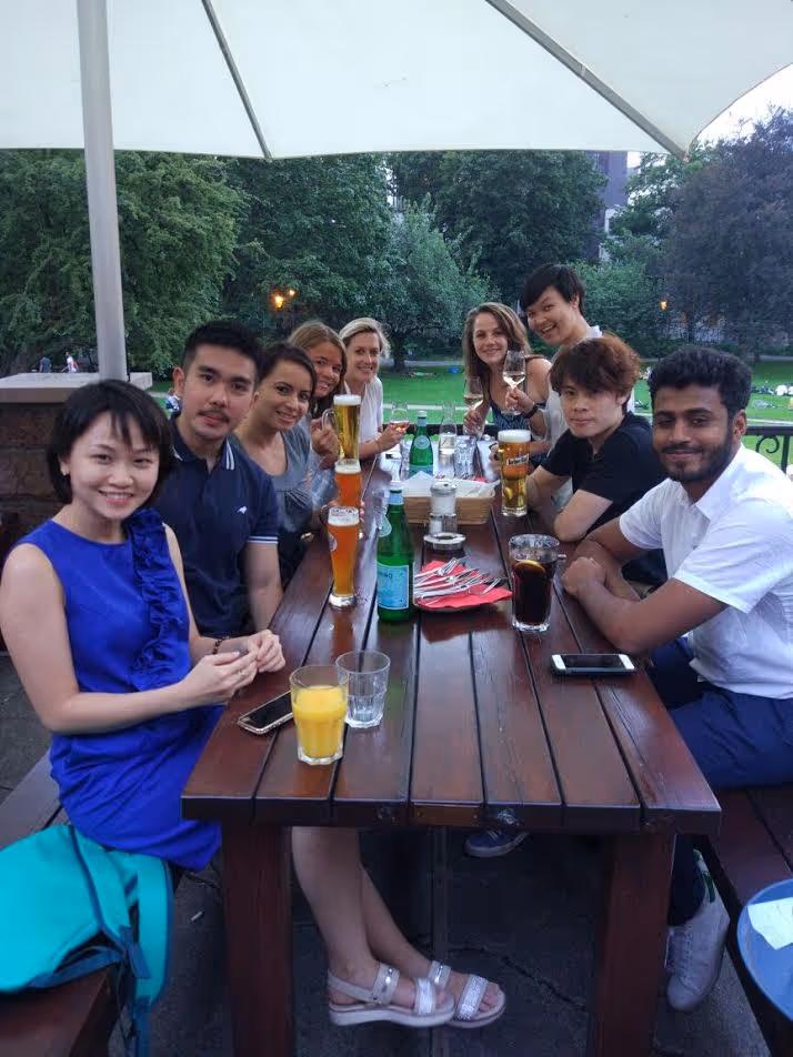 Our APAC team celebrating together!