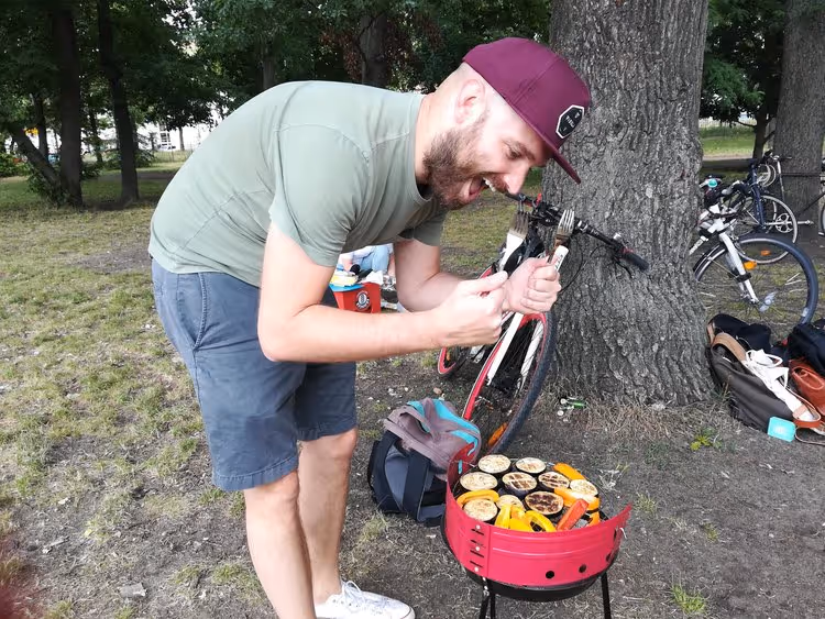 Matteo, Supply Tech Engineer and Grill Master