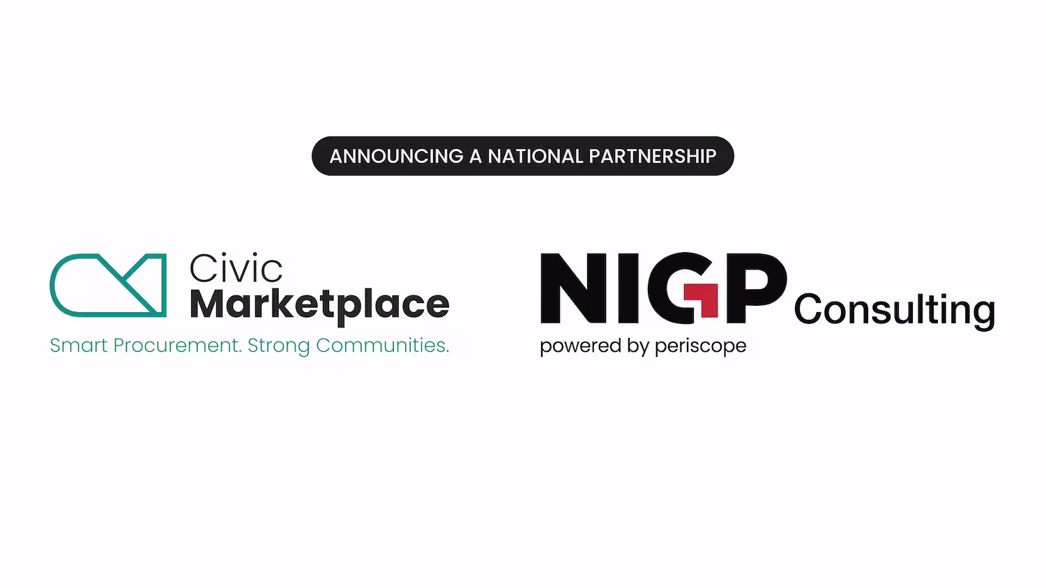 NIGP Code & Consulting and Civic Marketplace  Join Forces to Modernize Procurement