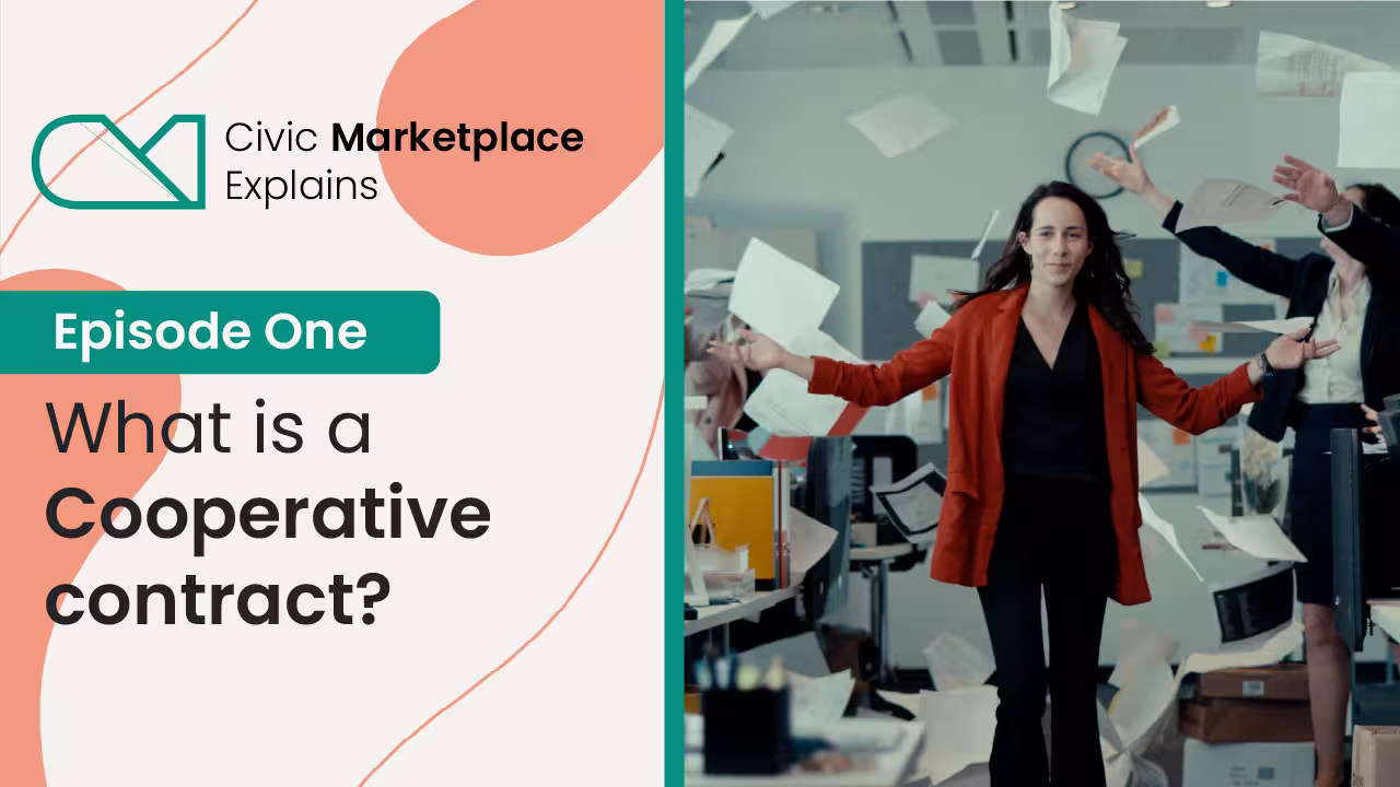 Civic Marketplace explains: What is a cooperative contract?