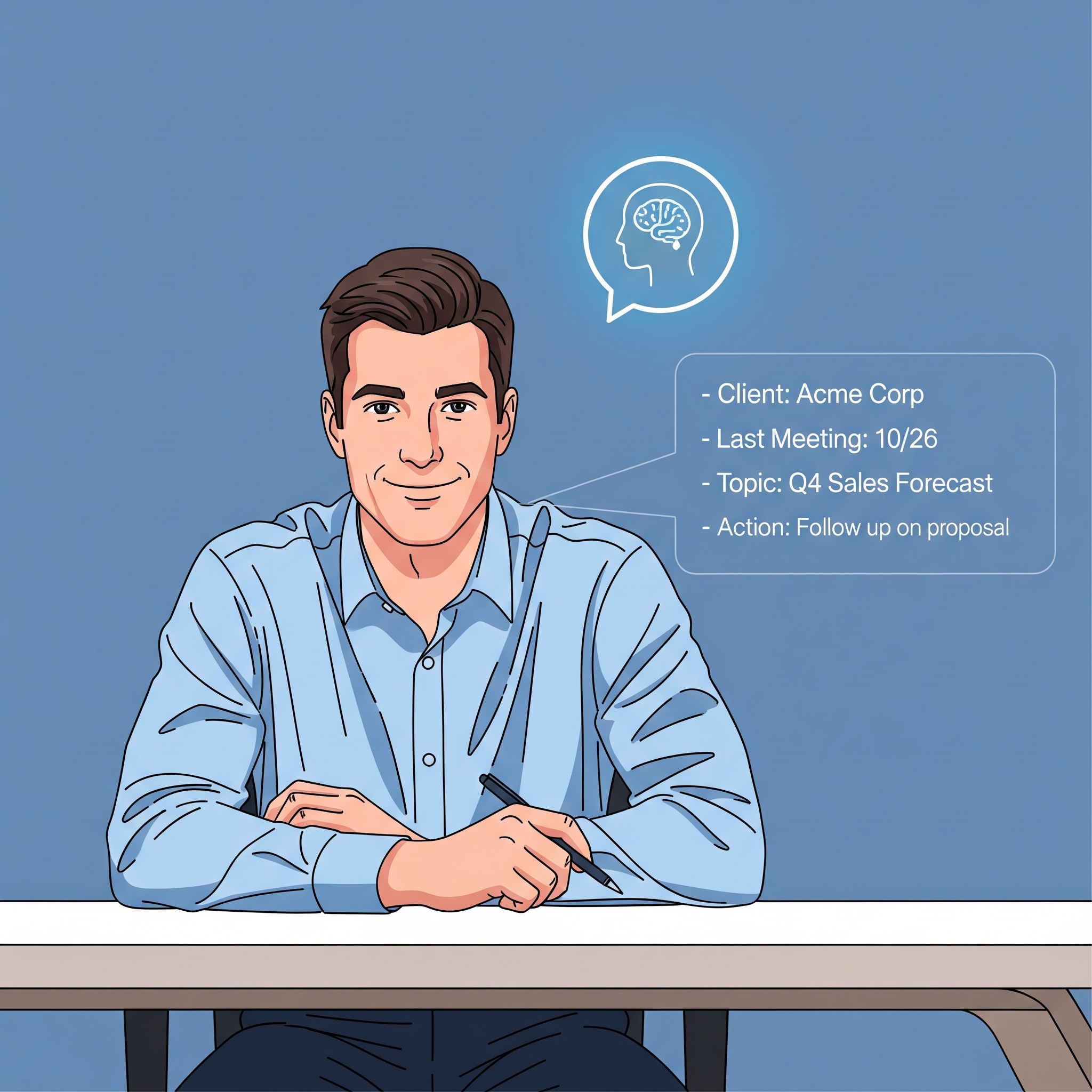 AI Agent Seamlessly integrating to online sales meeting