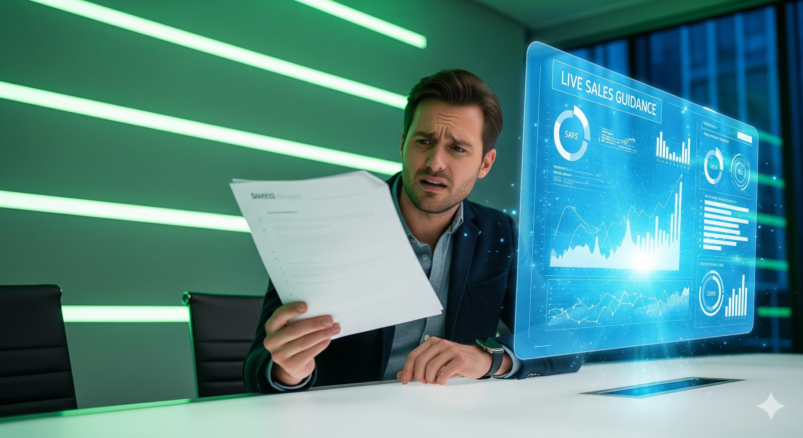 AI Agent Seamlessly integrating to online sales meeting