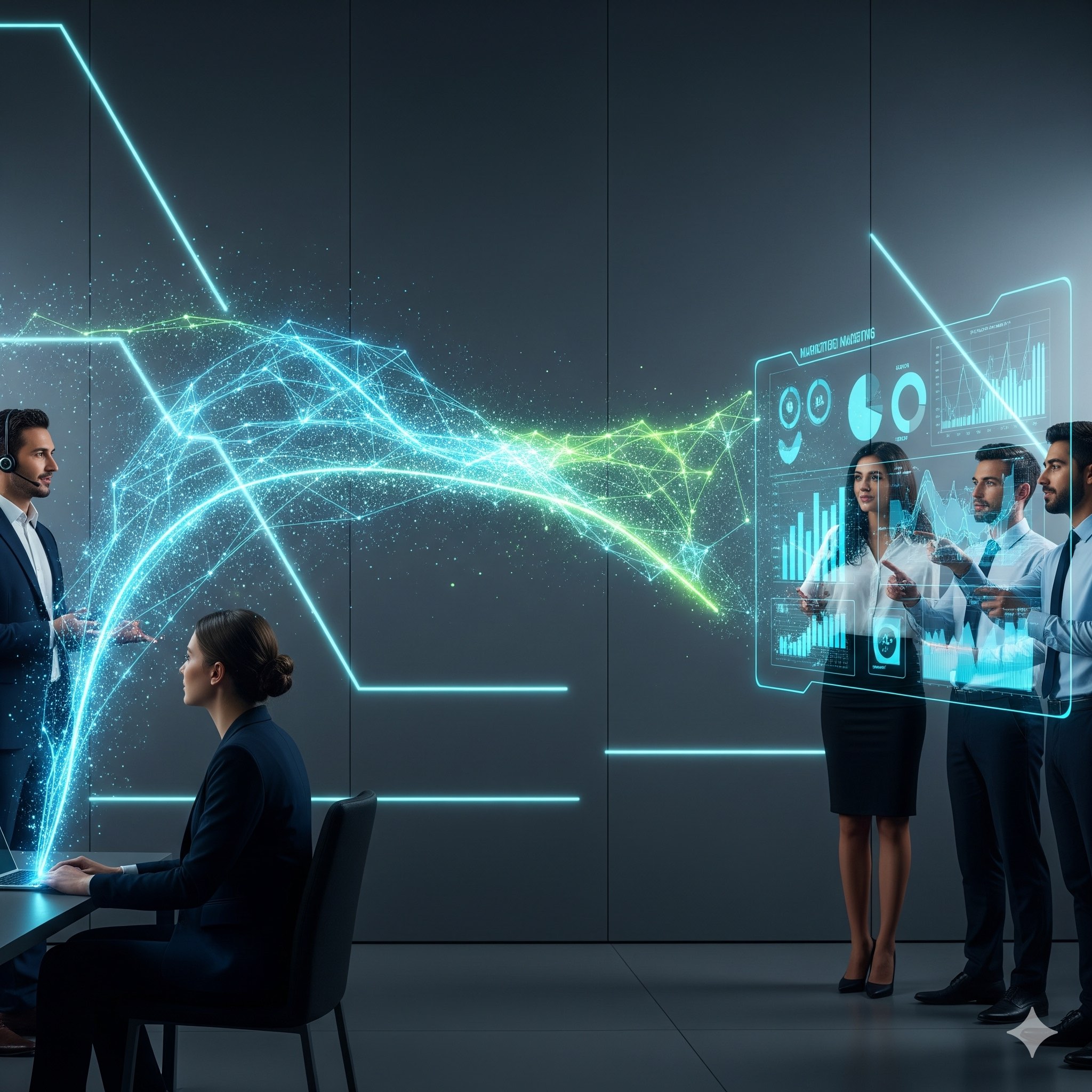 AI Agent Seamlessly integrating to online sales meeting