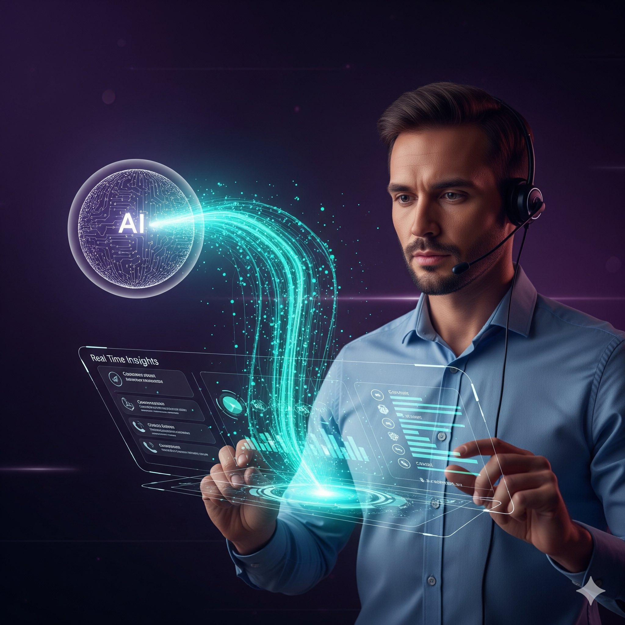 AI Agent Seamlessly integrating to online sales meeting