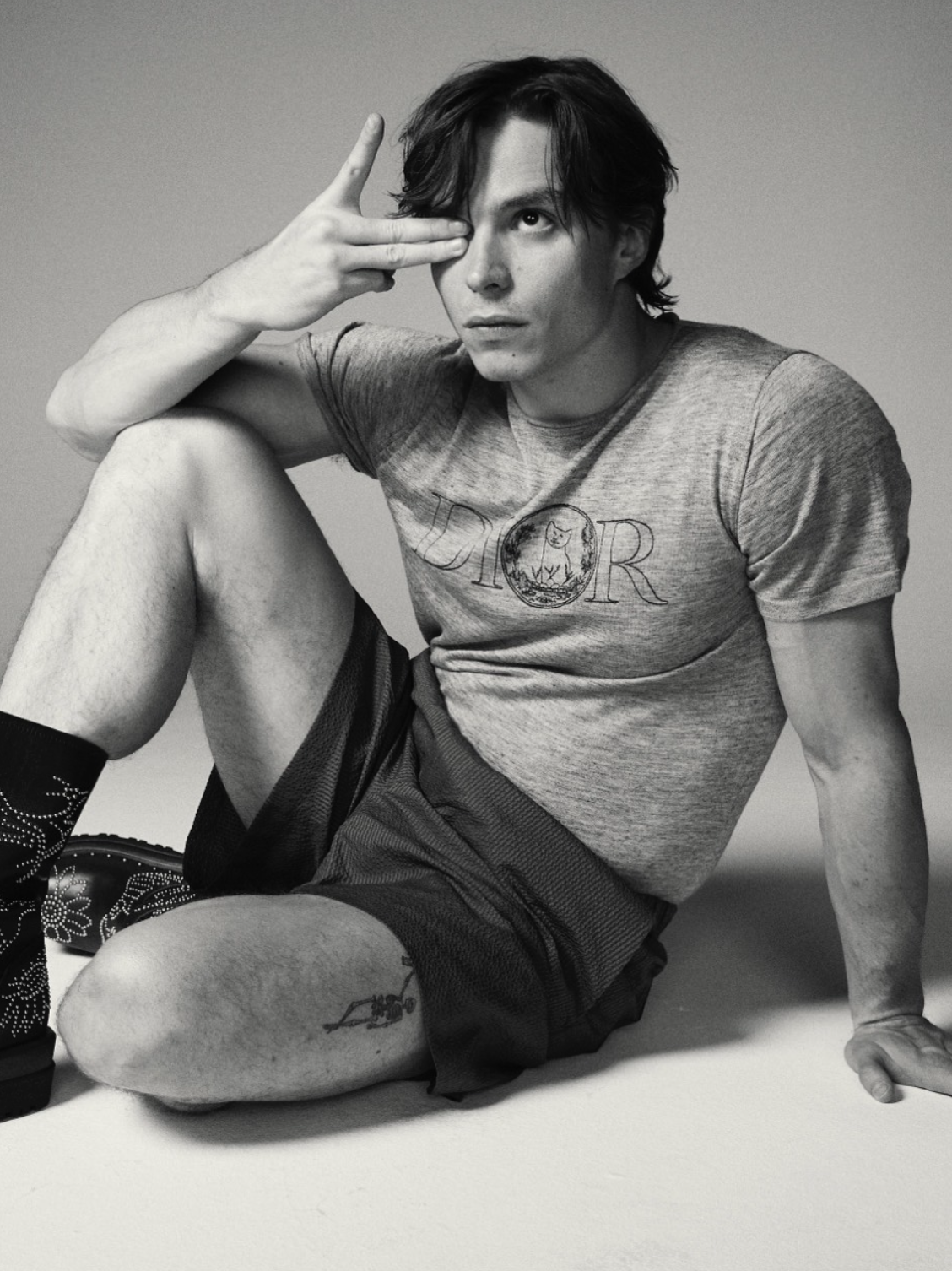 Nicholas Alexander Chavez in GQ spread