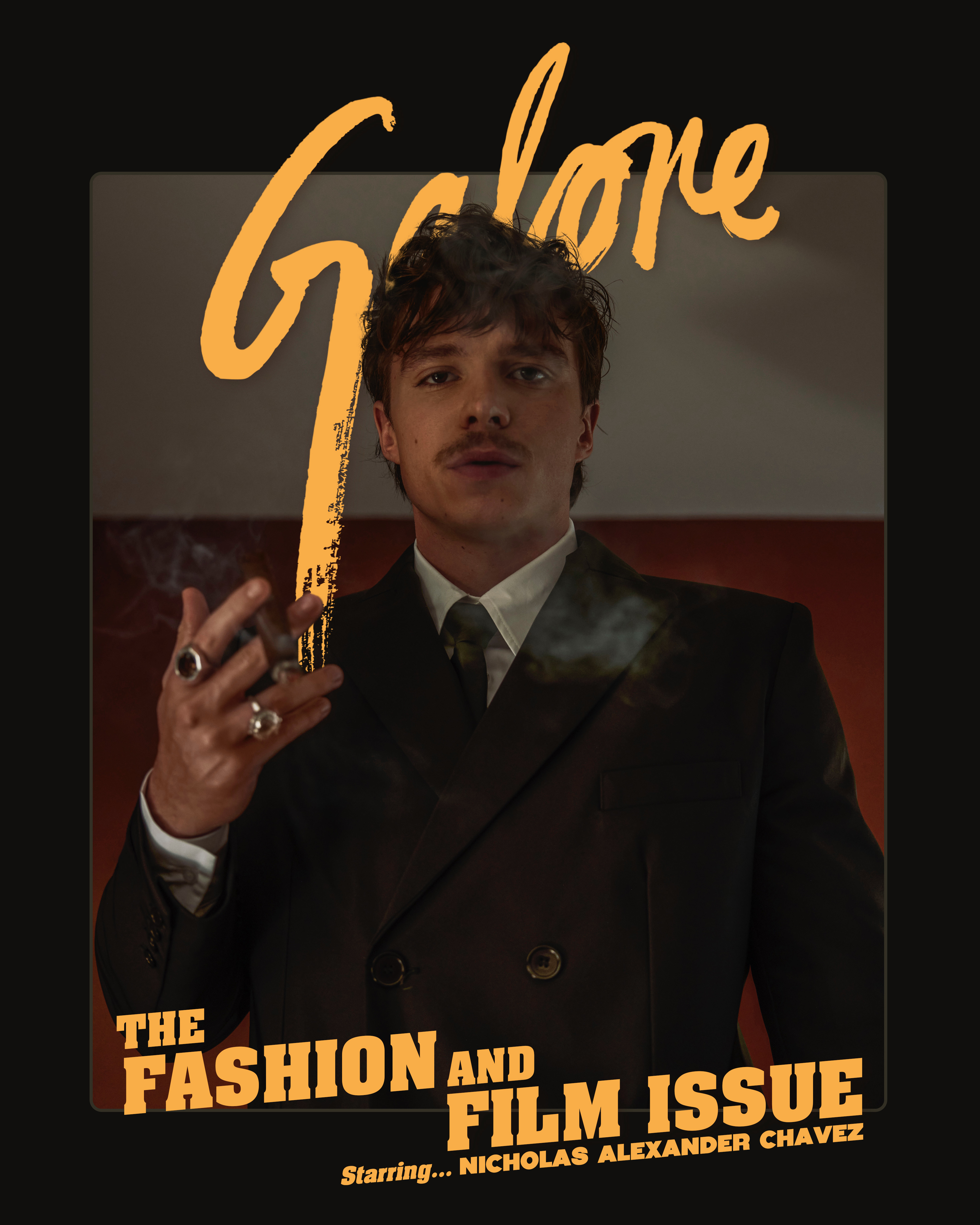 Nicholas Alexander Chavez on Galore cover