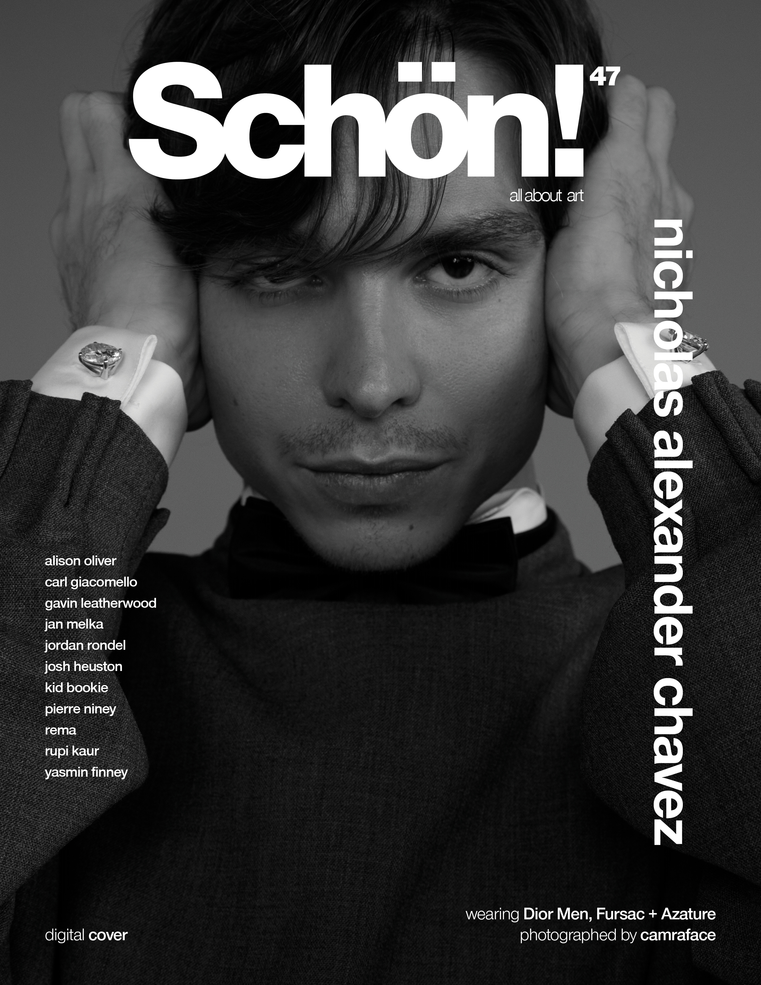 Nicholas Alexander Chavez on Schön! digital cover