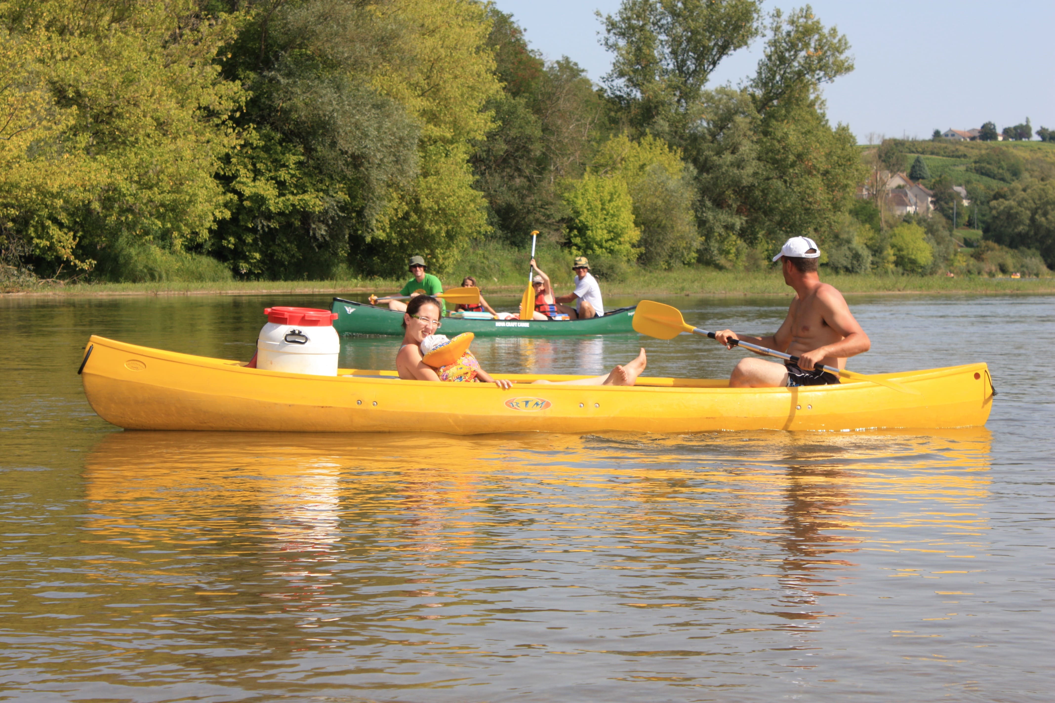 Group on Kayak