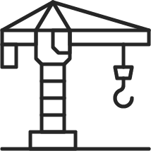 Icon von einem Kran