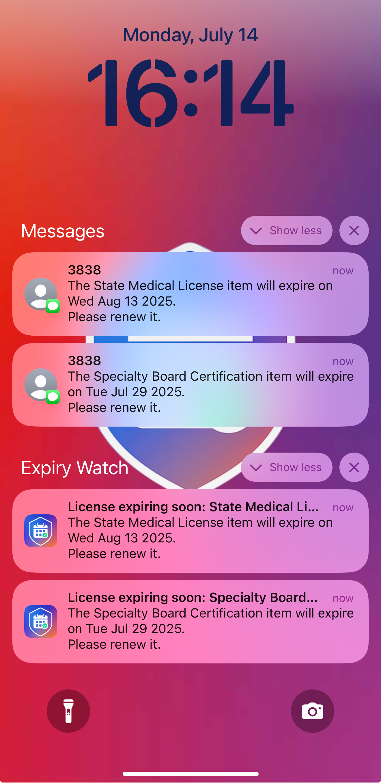 image of awards and certifications for a pharmacy