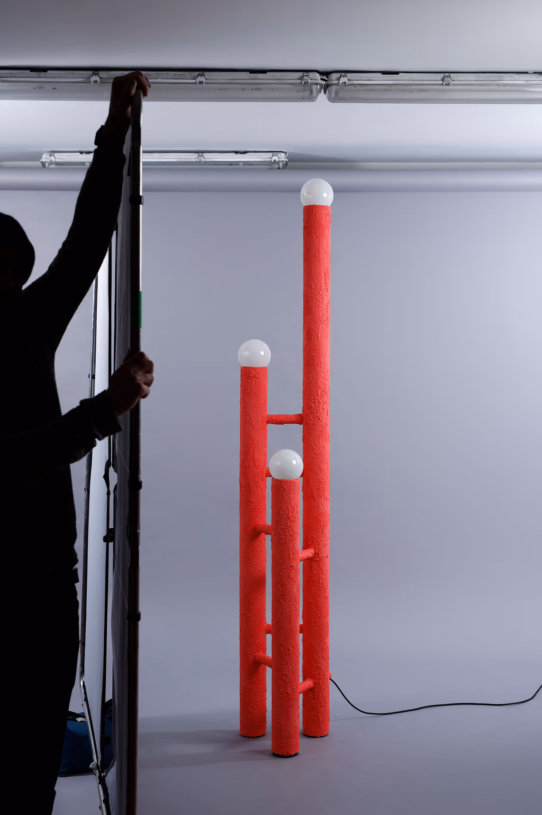collection of lighting pieces Ambroise by Ludovic Roth