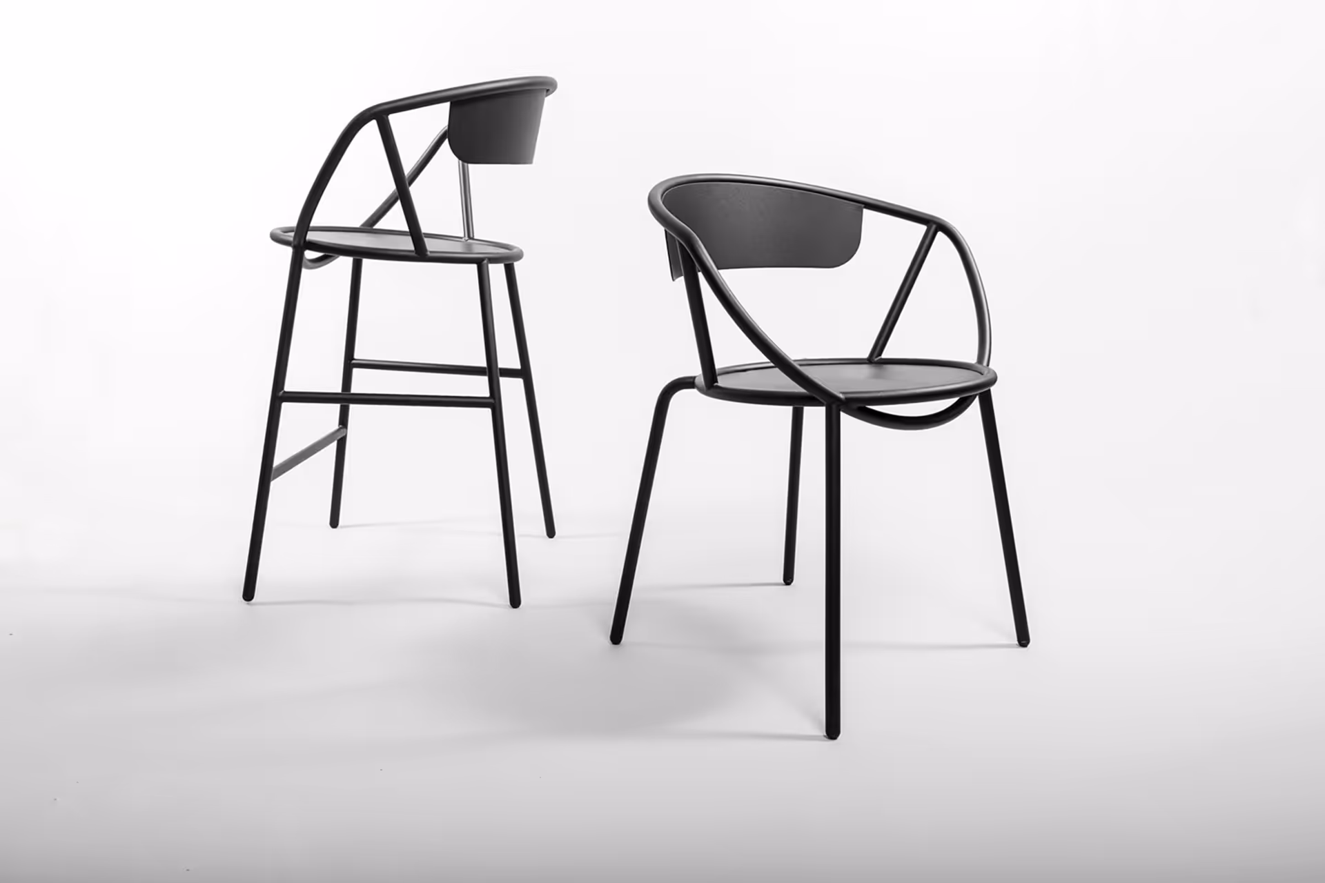 circle chair & stool
