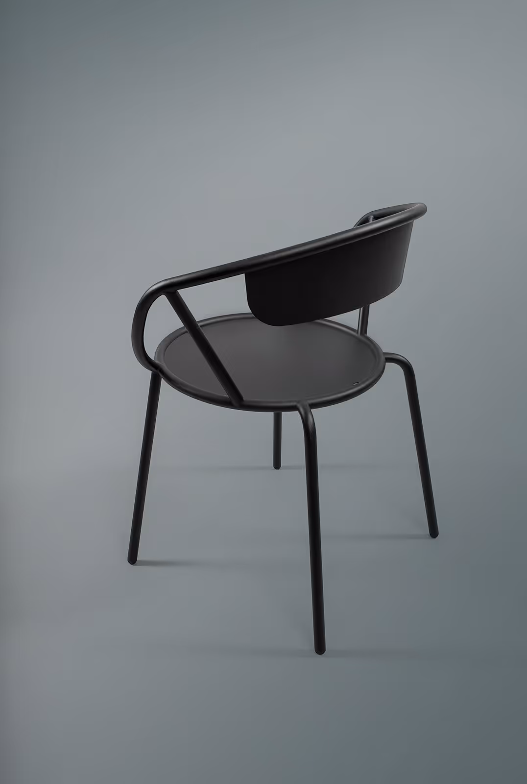 circle chair & stool by Ludovic Roth