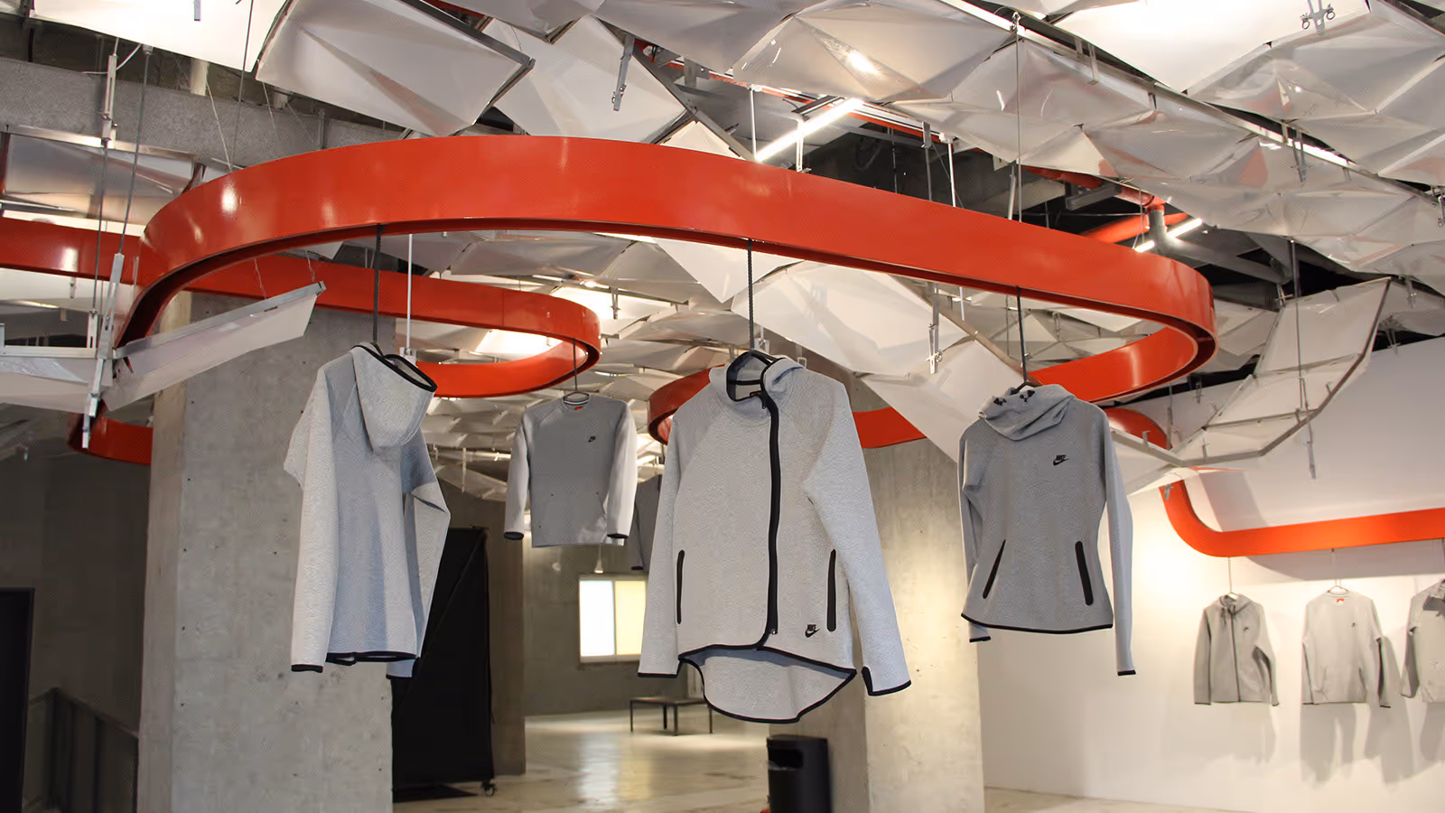 Retail design for Nike by Ludovic Roth