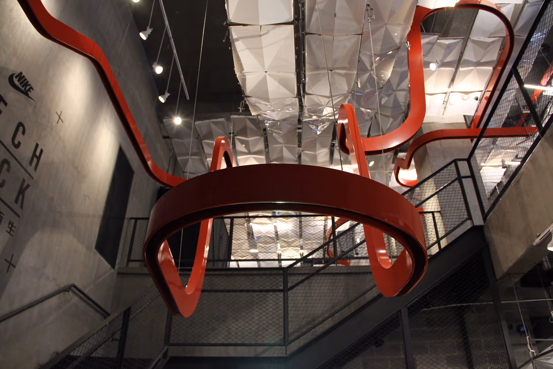 Retail design for Nike by Ludovic Roth