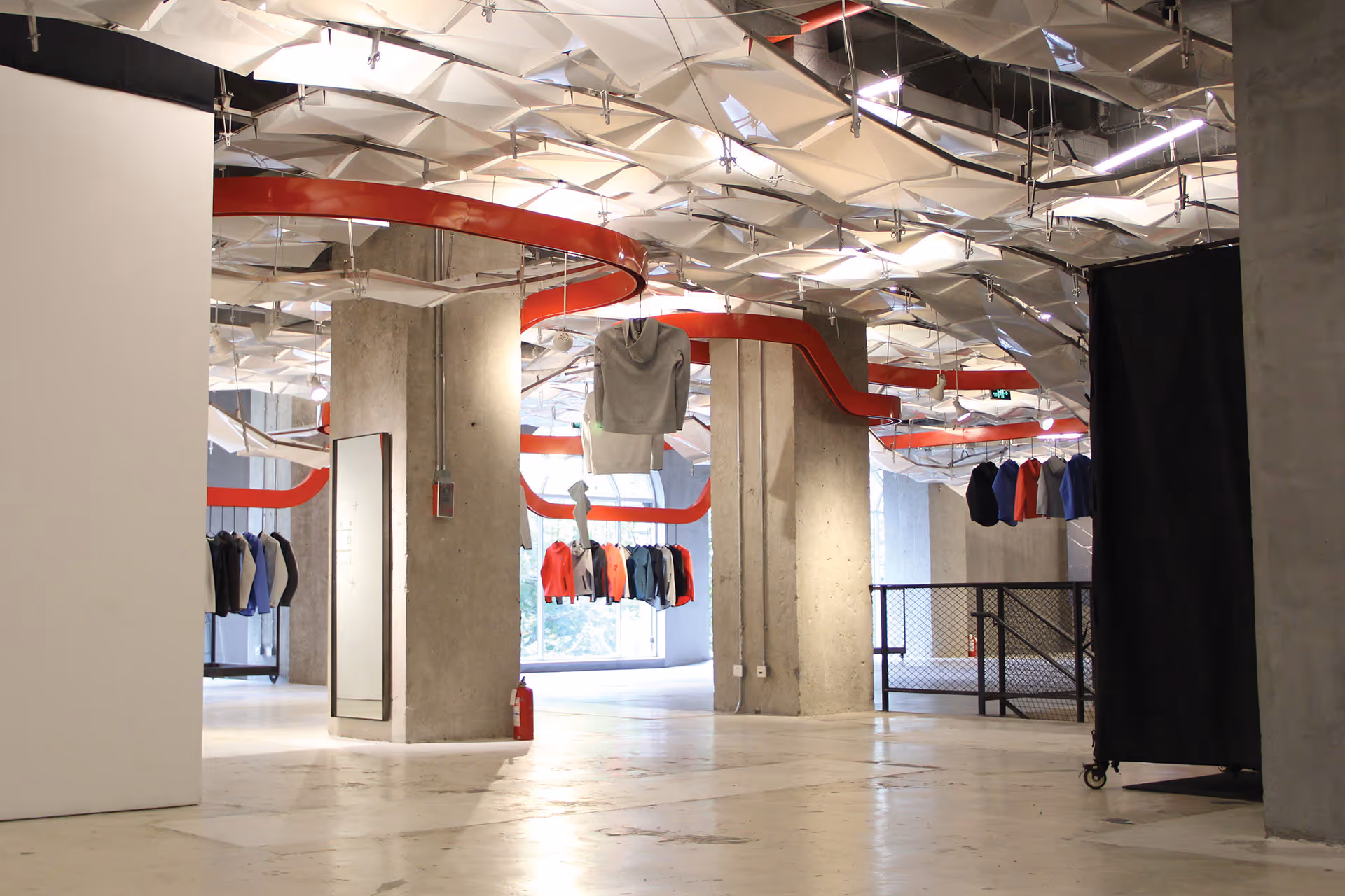 Retail design for Nike by Ludovic Roth