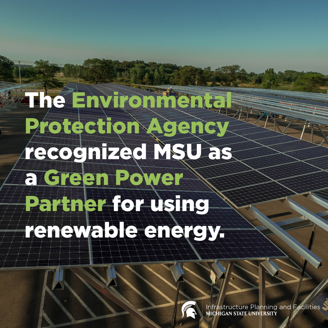 MSU Innovation Center Graphic Image of solar panels