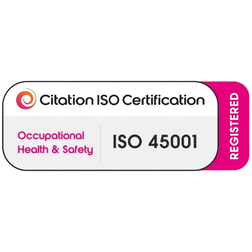 Occupational Health and Safety ISO45001 Certificate