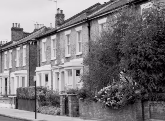 Row of terraced houses