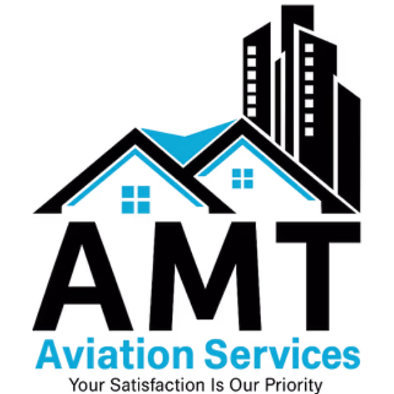 AMT Aviation Services Logo, Your Satisfaction Is Our Priority 
