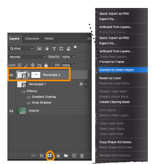 Convert to Smart Object