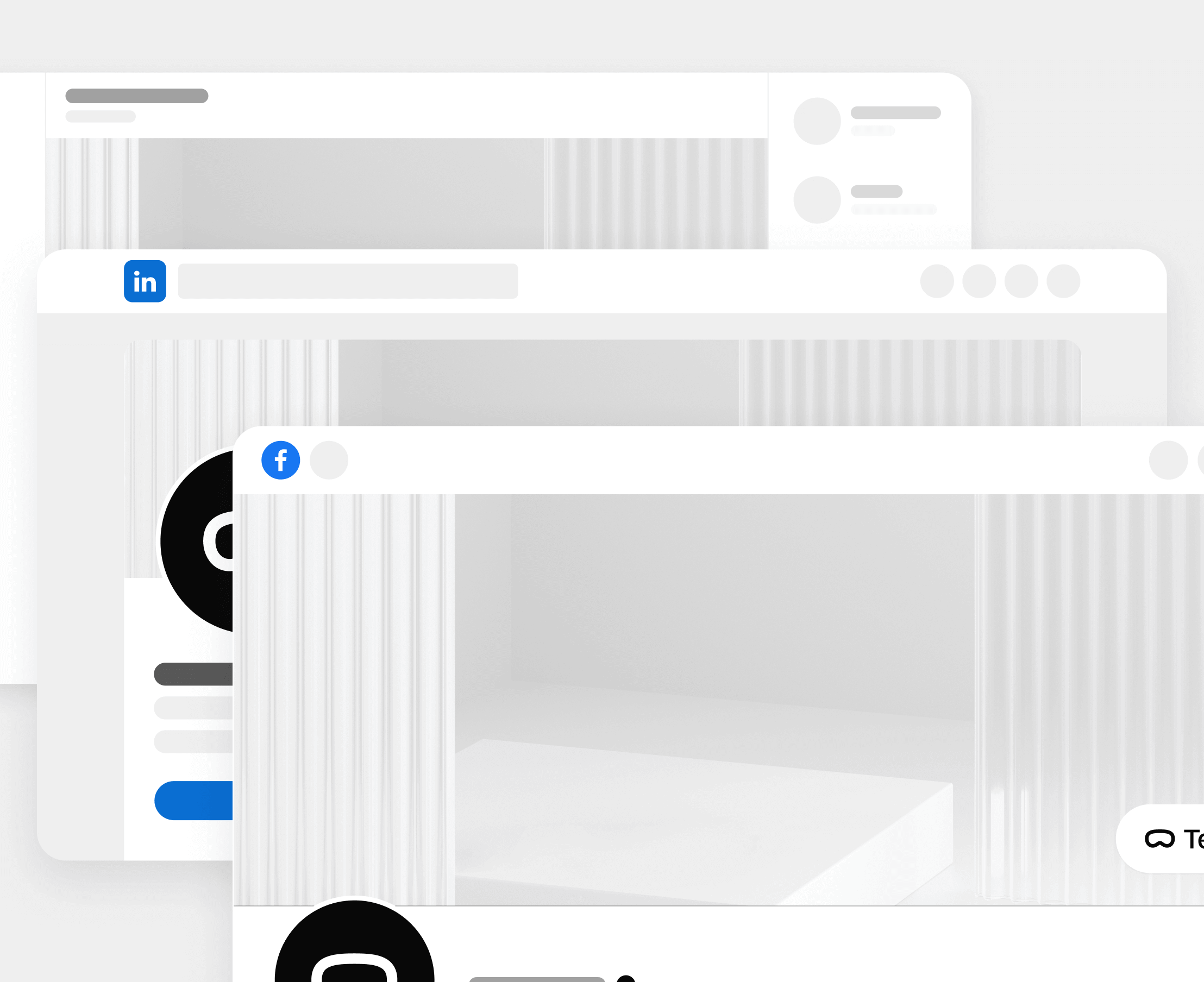 TechVR X - Social Media Assets - VR & AR Webflow Templates