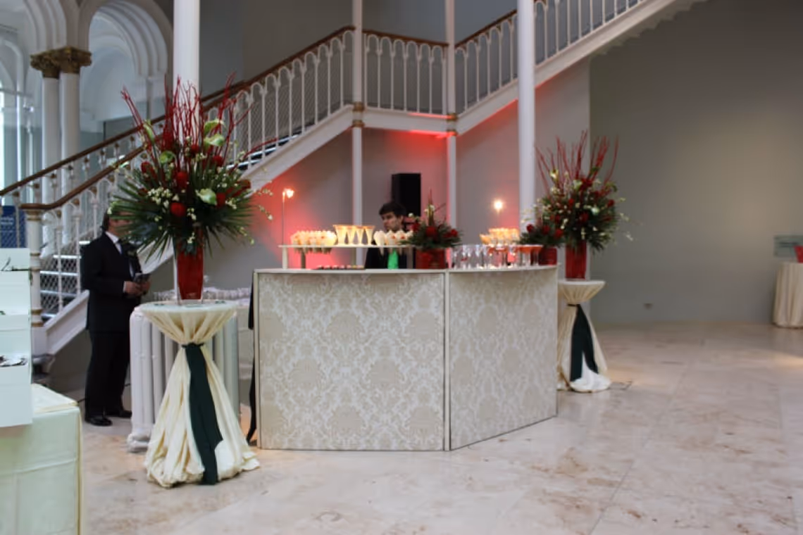 Corporate Event Table Flowers