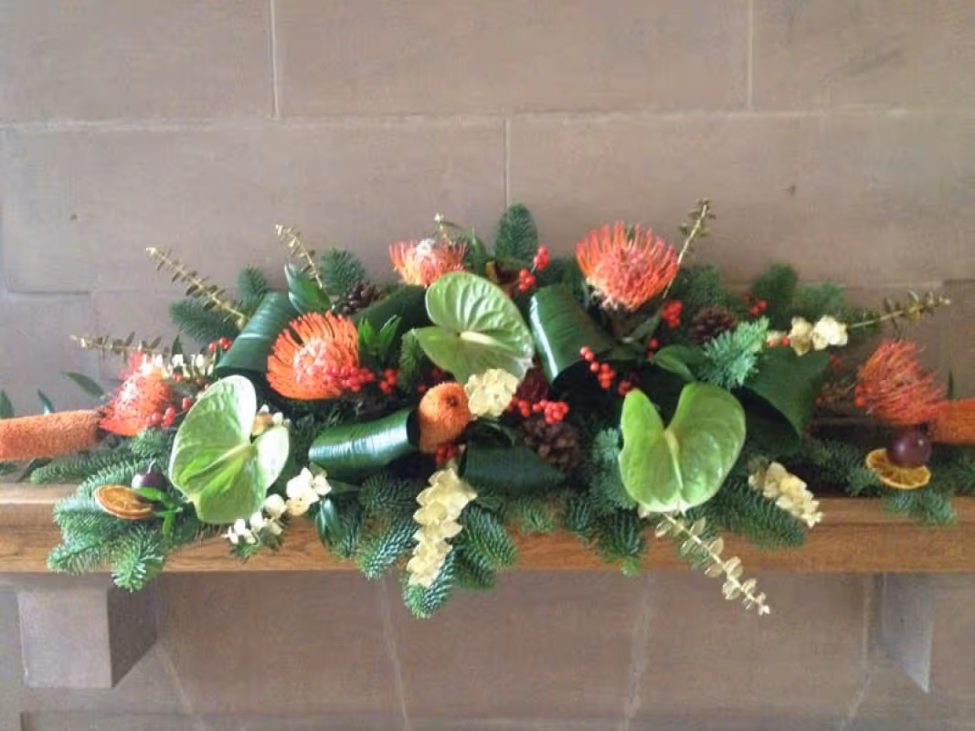 Occasion Flowers for Church Pew