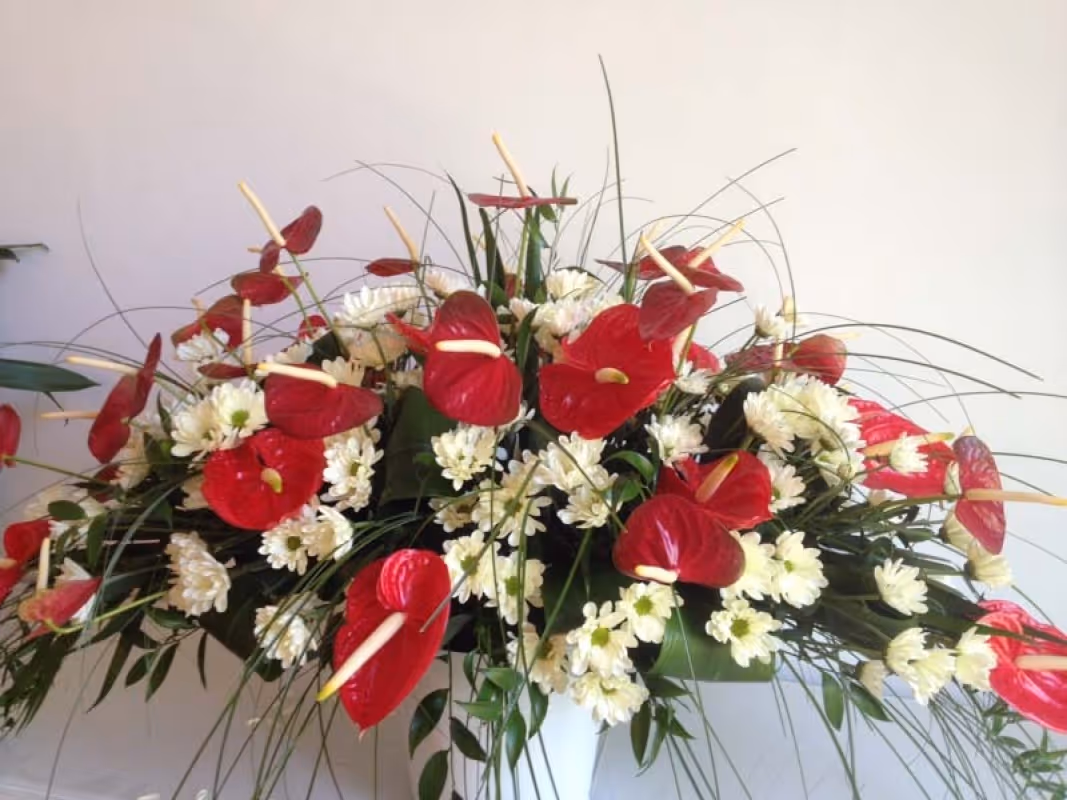 Funeral Flowers with Roses