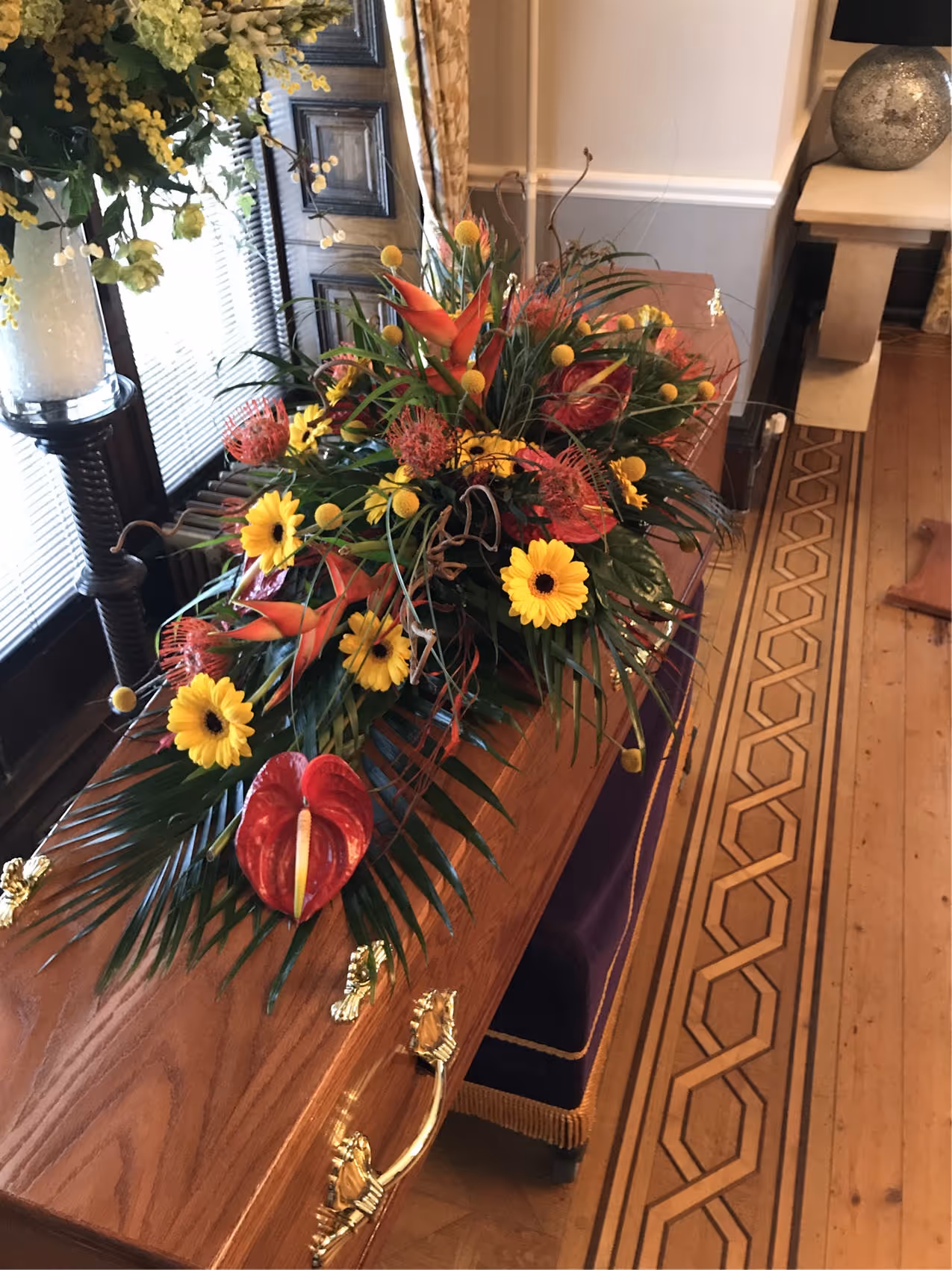 Flowers for Coffin Top