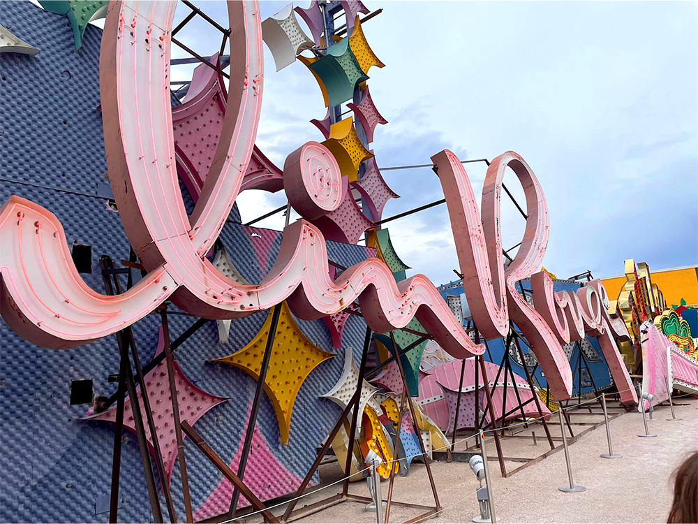 Moulin Rouge Sign. Neon Museum, Las Vegas, NV