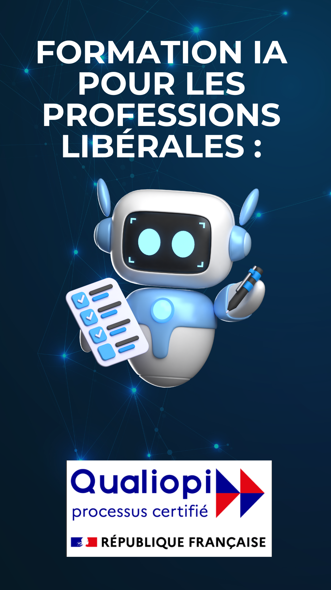 formation à l'intelligence artificielle pour les professions libérales