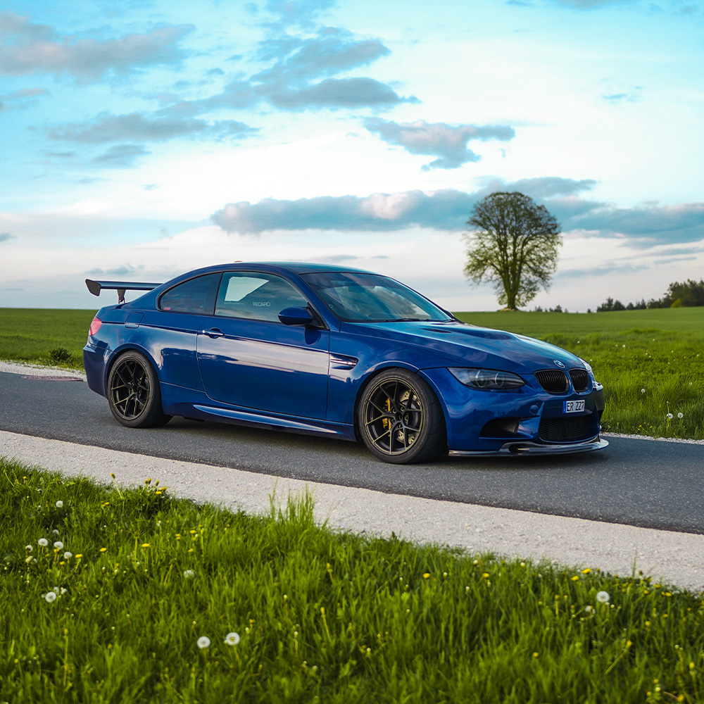 BMW E92 M3, für die Rennstrecke aufgebautes Privatfahrzeug von Maximilian Fromm