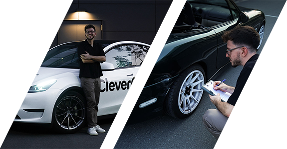 Kfz Gutachter Erlangen Sachverständiger bei der Arbeit