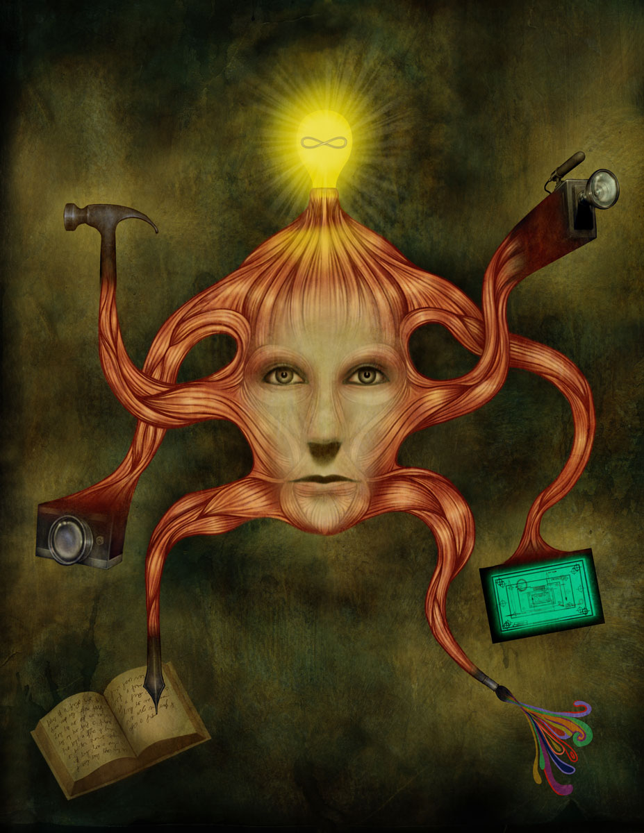 Illustration for The Work volume of The Imagemaker's Handbook
